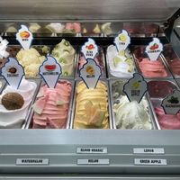 Dairy free fruit flavors  at Cielo Gelato & Pizza in Willemstad