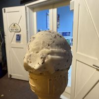 Banana stracciatella   at Cielo Gelato & Pizza in Willemstad