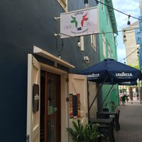 entrance at Cielo Gelato & Pizza in Willemstad