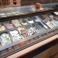 Top row is vegan! at Cielo Gelato & Pizza in Willemstad