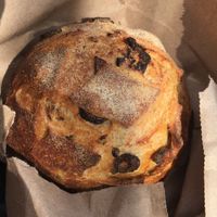 amazing sourdough olive bread at Zeven Oven & Cups in Willemstad