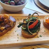 Vegan Bruschetta at Marrobbio in Sliema
