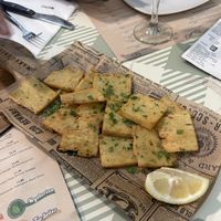 Panelle (made from chickpea flour)  at Marrobbio in Sliema