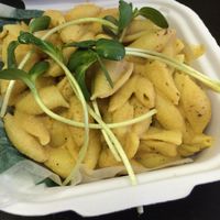 Amazing spicy Mac and Cheese at Cafe Life in Marietta