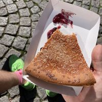 Bosvruchten vlaai  at Bisschopsmolen in Maastricht