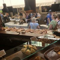 All the pies (and some savouries; they have vegan lunch options as well).  at Bisschopsmolen in Maastricht