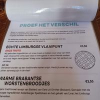 €3,50 for a slice of Vlaai at Bisschopsmolen in Maastricht