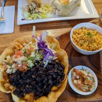 Para vegetarianos - the bowl is sooo good. at El Mexicano Zapata in Rotorua