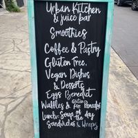 Sign at Mangata in Puerto Morelos