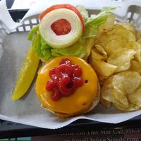 Beyond burger (4 oz) at The Gentle Giant Cafe in Pitman