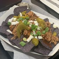 Jackfruit nachos  at The Gentle Giant Cafe in Pitman
