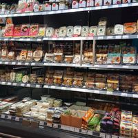 Part of the veggie section at SuperBioMarkt in Dusseldorf