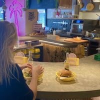 Ambience and the chefs table. Cozy!  at Gives a Fork in Geneva