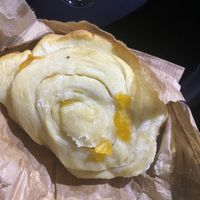 Cinnamon / apricot bun.   at Gives a Fork in Geneva