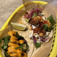 Three different tacos 🌮   at Gives a Fork in Geneva