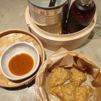 Dumplings in chilli oil at Gives a Fork in Geneva