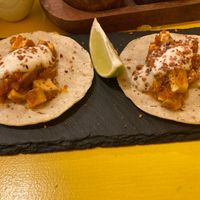 Wanna be tacos with tofu at Gives a Fork in Geneva
