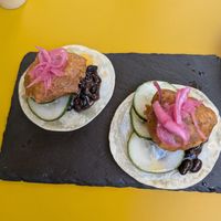 Happy tacos at Gives a Fork in Geneva