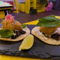 Happy tacos at Gives a Fork in Geneva