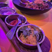 Tasty sauces at Gives a Fork in Geneva