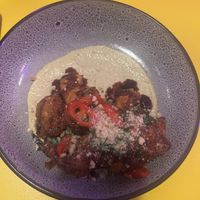 Fried mushrooms   at Gives a Fork in Geneva