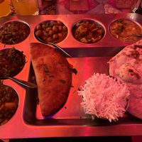 Himalaya Menu (ask for the vegan option)  at Mother India in Nice