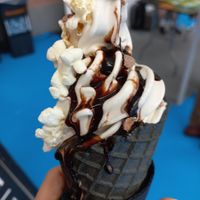 What the fudge cone at DÁPPA in East London