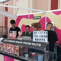 Stall at Vegan Life London at DÁPPA in East London