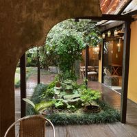 garden at Currys Coffee & Tea in Blumenau
