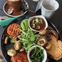 The vegan breakfast YUM at Brinx in Stanthorpe