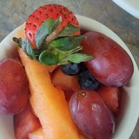 Fruit cup at Depot Cafe in Frisco