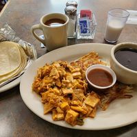 Vegan midas with tofu at Depot Cafe in Frisco