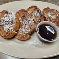 Vegan French toast at Depot Cafe in Frisco