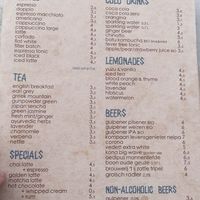 Menu August 2024 at Pele Surf Shack in Hook Of Holland