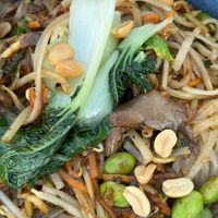 pad thai at Pele Surf Shack in Hook Of Holland