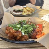 Bloemkool in kruidig jasje. Jammie!   at Pele Surf Shack in Hook Of Holland