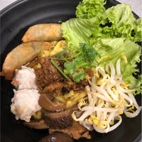 Mee pok dry with gyoza  at Greendot - Orchard in Central Singapore