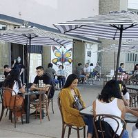 Outside  at Libelula in Fresno