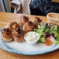 Vegan Pizza Rolls - So yumm!!!! at Urban Kitchen in Heidelberg