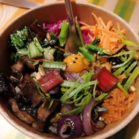 Bibimbap at O Gambuzino in Lisbon