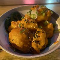 Fried breaded cauliflower  at O Gambuzino in Lisbon
