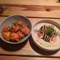 Crispy cauliflower and falafel at O Gambuzino in Lisbon