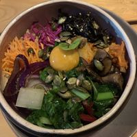 Bibimbap  at O Gambuzino in Lisbon