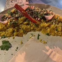 Part of the Marqa, a tagine with cauliflower kofta  at O Gambuzino in Lisbon