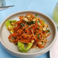 Chuchu salad at O Gambuzino in Lisbon