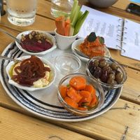 Starter very delicious   at O Gambuzino in Lisbon