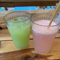 Natural lemonades at O Gambuzino in Lisbon