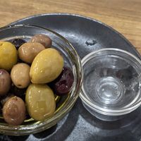 Olives at O Gambuzino in Lisbon