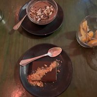 Chocolate mousse and sneakers slice for desert!   at O Gambuzino in Lisbon