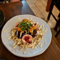 Falafel starter at O Gambuzino in Lisbon